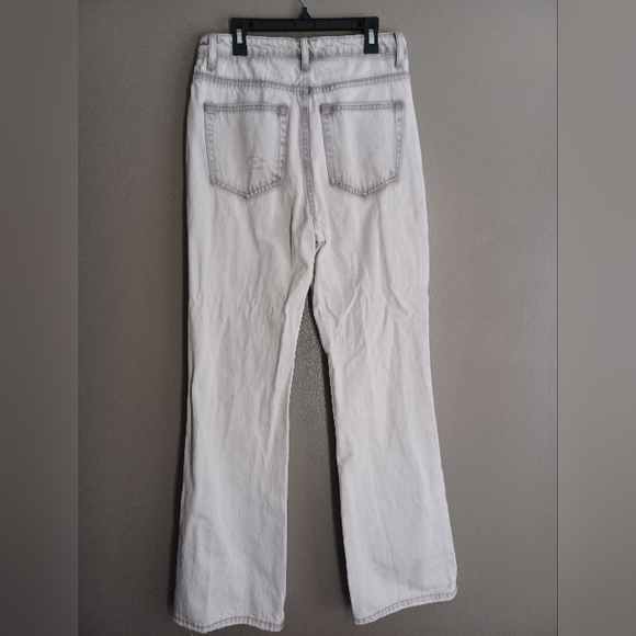 Vervet By Flying Monkey Jeans Acid Wash hi rise Flared - Picture 5 of 13